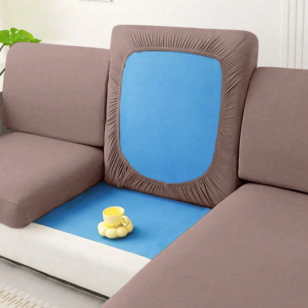 1pc  Solid Milk Silk Elastic sofa cushion cover  , Four Seasons Universal sofa cushion cover