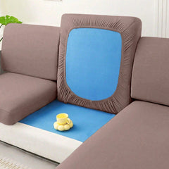 1pc  Solid Milk Silk Elastic sofa cushion cover  , Four Seasons Universal sofa cushion cover