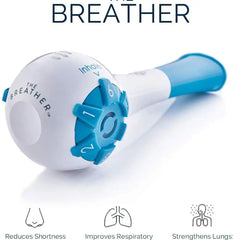Adjustable Breathing Trainer – Handheld Lung Capacity Exerciser