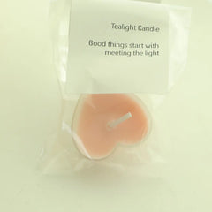 Heart-shaped candle romantic Valentine's Day tea wax proposal pendulum small candle prop art scented candle