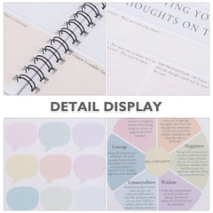 Self-Compassion Journal Gratitude Notebook Personal Growth Guided Daily Reflection Mindfulness Diary Prompts Travel Writing