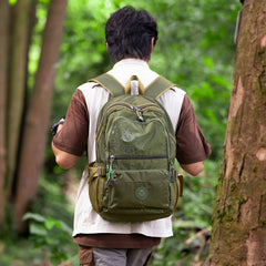 VOLUNTEER Men's Travel Waterproof Backpacks Multifunctional Large Capacity Fashion Multi-pocket High Quality Oxford Bags 1652-04
