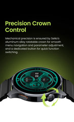 HAYLOU Watch 4S GPS Smartwatch 1.43” HD AMOLED Display 5 Satellite GPS Positioning 120+ Workout Modes Sport Fitness Smart Watch