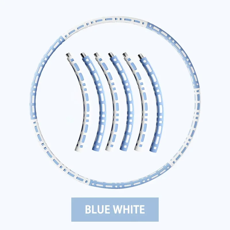 Fitness Yoga Loop Weight Loss Circle Weighted Hoop Waist Exercise Slimming Sport Hoop Massage Bodybuilding Gym Shape Thin Waist