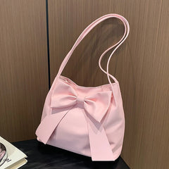 Fashion Bow Shoulder Handbag for Women – Versatile Style