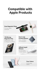 Baseus 27W Magnetic Power Bank 10000mAh 15W Wireless Charging External Battery For iPhone iWatch AirPods Samsung Xiaomi Poco