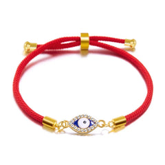 Turkish Evil Eye Bracelets For Women Men Handmade Braided Black Red Rope Lucky Bracelet Fashion Couple Friendship Jewelry Gifts