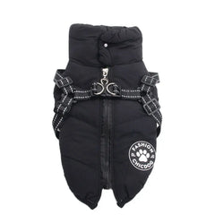 Dogs and Cats Coat Jacket Pet Vest Dog Pet Harness Zipper Design Puppy Warm Hoodies Pet Shop Pet Clothing