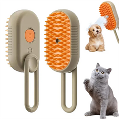 Pet Spray Hair Comb Pet Hair Remover Cleaning Brush Cats Grooming Dog Accessories Tools Dematting Water Mist Humidifier Comb