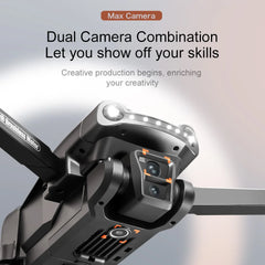 Lenovo V198MAX Drone 8K Profesional FPV Brushless Laser obstacle avoidance Aerial Optical Foldable Quadcopter Mini 4K Dron