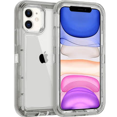 Luxury Ott Phone Case Box for IPhone 12 11 13 Pro Max XR XS XSMAX X Transparent Shockproof Armor Glossy Plain Case Phone Cover