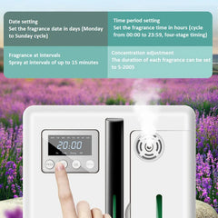 160ml Electric Oil Aroma Diffuser Fragrance Machine With Timer Scent Pure Essential Oil Diffuser Machine For Home Office Hotel Decor