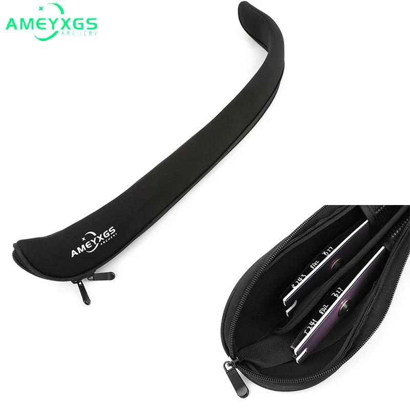Archery Recurve Bow Limbs Bag Neoprene Protector Limb Case Easy Carrying for Outdoor Training Hunting Shooting Accessories