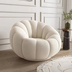 Comfortable Pumpkin Shape Living Room Lazy Sofa Soft Luxury Creative Modern Nordic Bedroom Single Lazy Sofas Home Decorations
