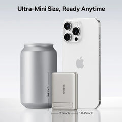 Baseus Qi2 Magnetic Power Bank With Kickstand PD 20W 5000mAh Portable Wireless Fast Charging PowerBank For iPhone Samsung Xiaomi