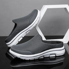 2024 Men Slippers Summer Breathable Home Indoor Slippers Men Thick Bottom Slides Fashion Couple Walking Shoes Chanclas Hombre