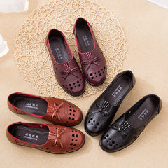 Women’s Leather Flats Classic Casual Loafers