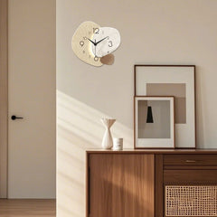 Modern Simple Wall Clock, Silent Quartz Clock, Bedroom Clock Living Room Sofa Background Decoration Wall Clock, No Battery Home Decor