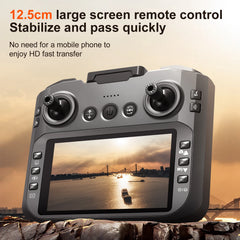 New S156 Quadcopter Aircraft Drone 8K Professional Camera Drone 5G WIFI FPV 4.5 Inch Large Screen Remote Control RC Dron VS V66