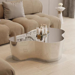 Metal Industrial Coffee Table Aesthetic Unique Minimalist Designer Side Table Modern Luxury Mesa Auxiliar Postmodern Living Room Furniture