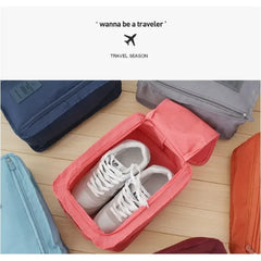 1pcs Portable Shoe Bags Travel Holds Multifunction Waterproof Folding Storage High Capacity Shoe Pouch Organizer Storage Pouch