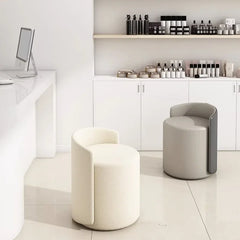 Modern Round Makeup Stool for Dressing Table & Living Room