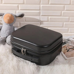 14 inch Lightweight Mini Travel Suitcase Cosmetic Box Waterproof Hand Luggage Organizer Makeup Case Protable Small Boarding Case
