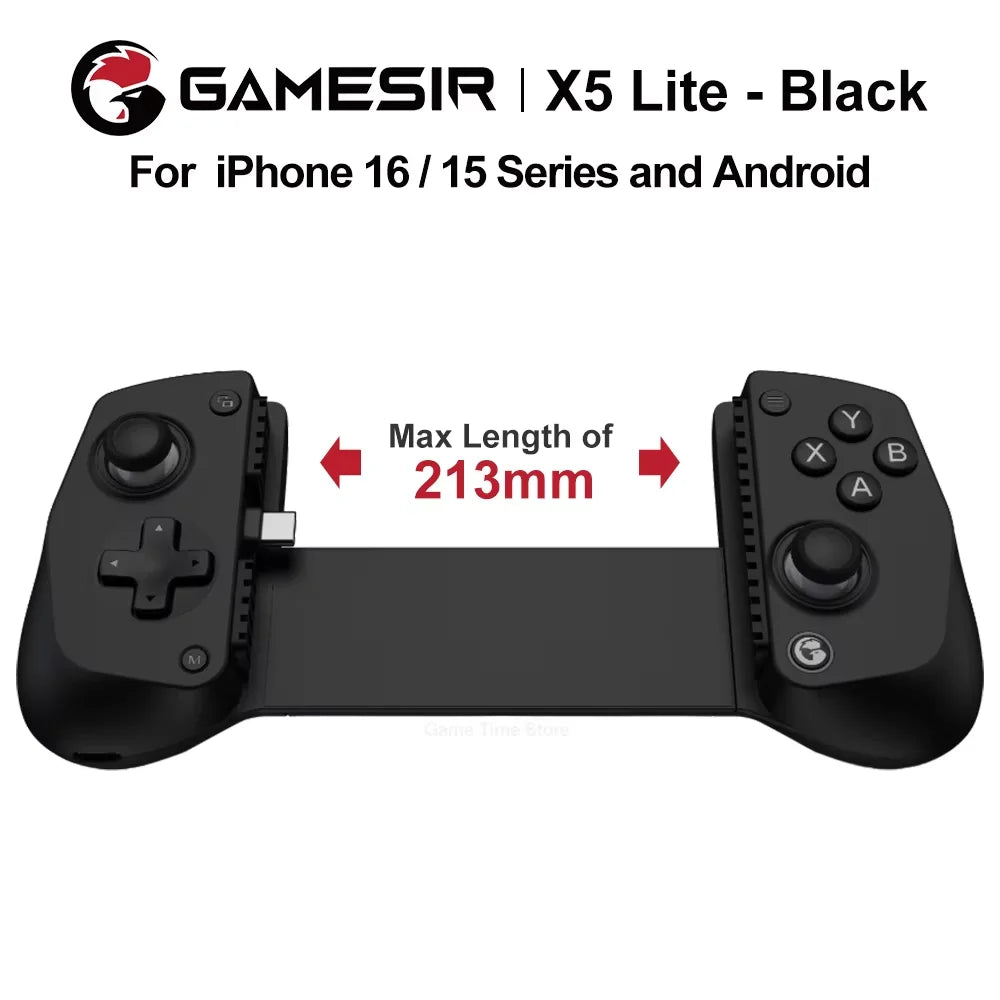 Gamesir X5 Lite Controller for Mobile gaming Smartphone phone Gamepad Compatible Android and IOS Hall Effect Sticks Type-C