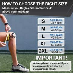 Copper Knee Compression Sleeves – Long Support for Thighs & Calves
