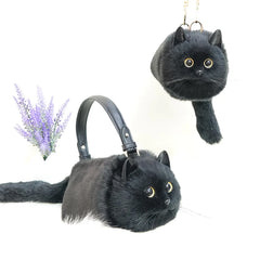 Luxury Cat Tote Bag for Women – Crossbody & Clutch