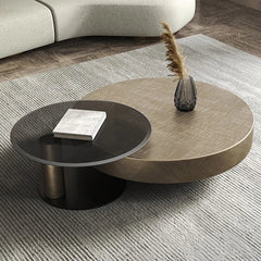 Modern Design Coffee Table Round Metal Luxury Living Room Coffee Tables Minimalist Nordic Stoliki Kawowe Living Room Furniture