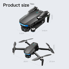 S-X1 MAX GPS Drone with 3-Axis Gimbal 5000m FPV 8K/4K HD Camera with LCD RC Screen 3 Batteries Professional RC Quadcopter Gifts