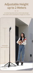 Ulanzi MT-79 2M Portable Universal Tripod Aluminum Alloy Lamp Holder Support LT028 Fill Light Lightweight Camera Action Camera