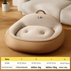 Dog kennel all-season pet small dog Teddy Pomeranian warm sleeping dog bed removable cat litter pet bed dog beds Pet Shop
