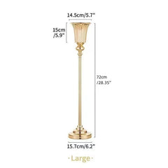 Wedding Centerpiece Vase, Floor Vase -Multi-Purpose Metal Vase for Christmas and Halloween Decorations, Party Events