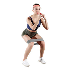 Glute Thigh Elastic Workout Bands Fabric Resistance Hip Booty Bands Squat Circle Stretch Fitness Strips Loops Yoga Gym Equipment