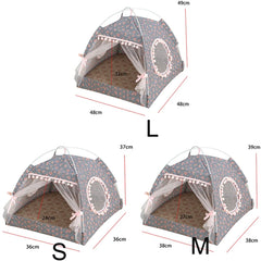 Pet Cat Tent Summer Cave Hut Cat Sleep House For Kitten Puppy Playpen Cage Basket Cat Nesk Kennel Small Dog House Bed Pet Shop