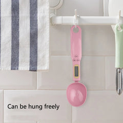 Mini Digital Spoon Scale 0.1–500g – LCD Kitchen Measure Tool