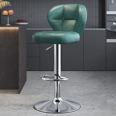 Commercial high platform chair, high footstool chair, adjustable height, rotatable, bar counter chair, front desk cashier stool Kitchen & Dining Furniture