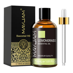 MAYJAM Essential Oil Citronella Jasmine Eucalyptus Sweet Orange Lemongrass Grapefruit Black Pepper Cajeput Cypress Ginger Scents