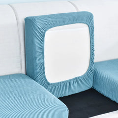 2/3pcs Couch Covers Stretch Cushion Covers Sofa Seat Cushion Slipcover Cushion Protector For Bedroom Office Living Room Home Dec