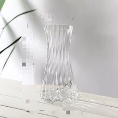 Creative Simple Original Color Glass Flower Vase Transparent Water Fre Flowers Lilies Nordic ular Living Room Home Decor