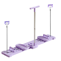 Multi-Function Simulated Ski Trainer with Handle & Pull Rope Fitness Ski Machine Pelvic & Hip Strengthener Exercise Equipment
