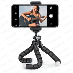 Mini Tripod with Phone Clip for Smartphone Flexible Leg Gorillapod Monopod with Phone Clip for iPhone Xiaomi Samsung