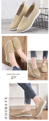 Women’s Breathable Knitted Flat Shoes – Spring Summer 2026