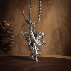 Dante Purgatory Cross Necklace Vintage Christian Passion Jesus Cross Pendant Male and Female Catholic Amulet Jewelry Gift