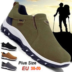 Men's  Outdoor Hiking, Camping, Running, Jogging, Leisure Hiking, Waterproof, Anti Slip, Breathable Sports Shoes, Size 38-50