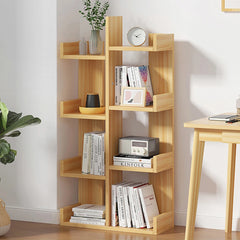 8-Layers Bookshelf Standing Storage Rack  Minimalist Style Corner Sundries Shelf For Living Room Balcony Office Furniture