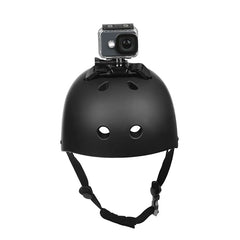 Vamson for GoPro 13 12 11 10 9 Adjustable Bike Helmet Strap Head Belt Mount Holder Adapter for Insta360 X5 X4 DJI Action 6 5 Pro