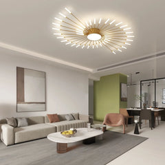 Nordic Ceiling Lighting for Living Room Bedroom Kitchen Led Ceiling Light Fixture Indoor Home Firework Decor Ceiling Lights